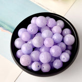 OZ DIY PL6001 Purple Chalcedony Loose Bead